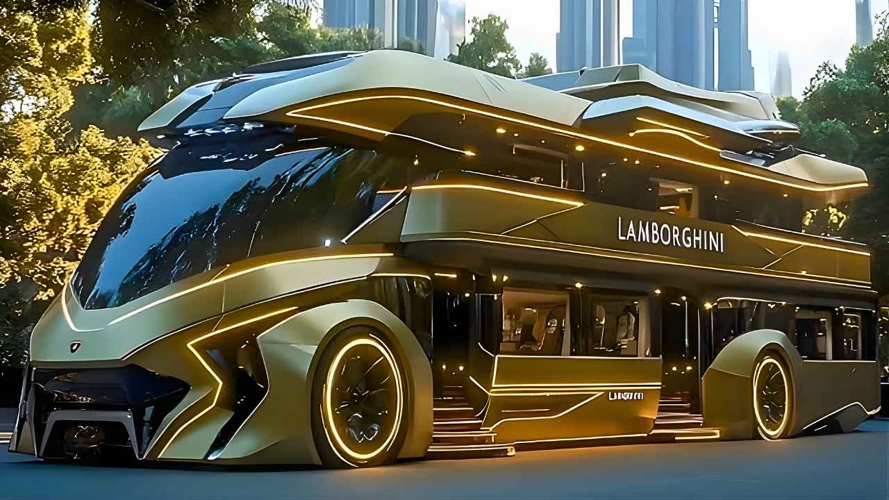 2026 Lamborghini Luxury Motorhome Revealed Supercar Power Meets Ultimate RV Living
