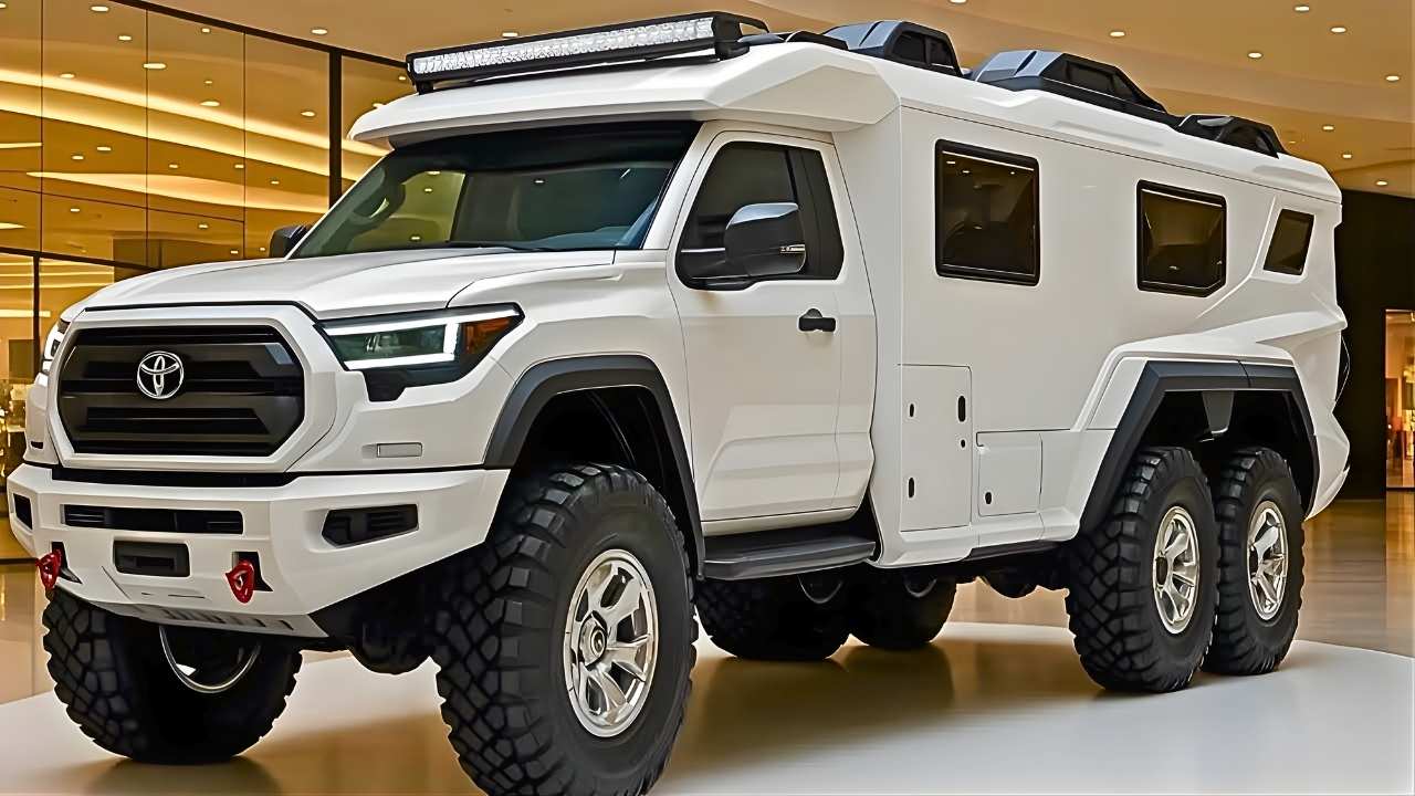 2026 Toyota TrailForge 6x6 Motorhome The Ultimate Off-Road Adventure Vehicle with Luxury Living