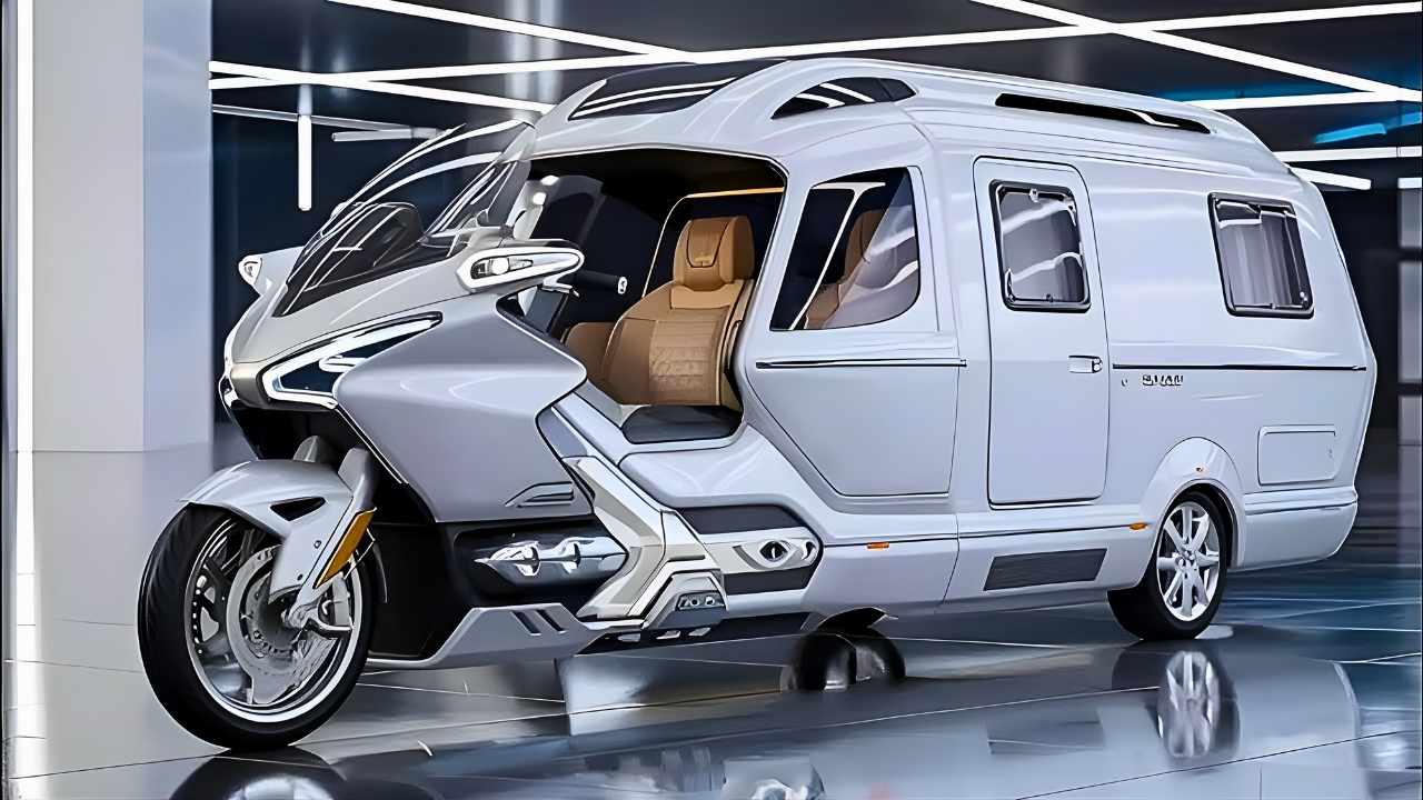 2026 Honda Goldwing Longwheel Base Tricycle Camper RV Revealed Premium Comfort Meets Road Freedom